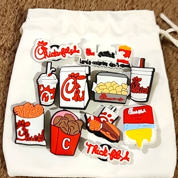 Stylish chic-fil-a croc jibbitz - Picture 1 of 1